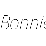 Bonnie SemiCondensed