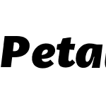 PetalaW03-ExtraBoldItalic