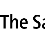 The Sans SCd