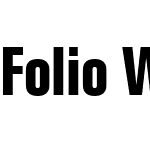 FolioW03-BoldCondensed