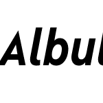 Albula Condensed Pro