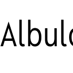 Albula Condensed Pro