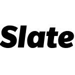 SlateW04-BlackItalic