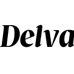 Delvard Serif Display