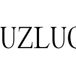 UZLUQ-UG-PinYin Font