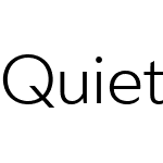 QuietSansW04-Light