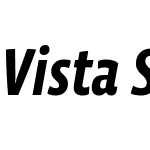 Vista Sans Narrow OT