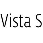 Vista Sans Narrow OT
