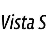 Vista Sans Narrow OT