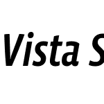 Vista Sans Narrow OT