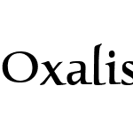 OxalisW04-DemiBold