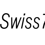 Swiss721 BT