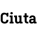 CiutadellaSlabW04-SemiBold