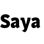 SayaFYW04-Black