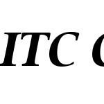 ITCCerigoW04-BoldItalic