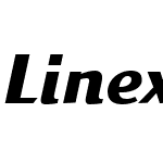 LinexSansW04-BoldItalic