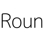 Rounded M+ 1c