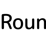 Rounded M+ 1c