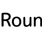 Rounded M+ 1p