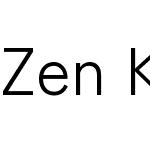 Zen Kaku Gothic Antique