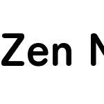 Zen Maru Gothic