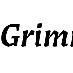 Grimmig