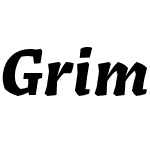 Grimmig