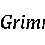 Grimmig