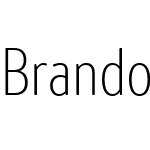 Brandon Text Condensed