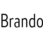 Brandon Text Condensed