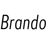 Brandon Text Condensed