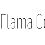 Flama Condensed