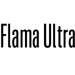 Flama Ultra Condensed