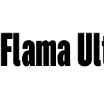 Flama Ultra Condensed