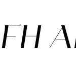 FH Ampersand Fine