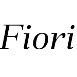 Fiorina Subhead