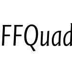 FF Quadraat Sans Pro