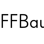 FF Bauer Grotesk Pro