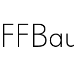 FF Bauer Grotesk Pro