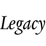 LegacySerifITCW02-MdCnIt