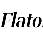 Flatory Serif