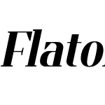 Flatory Serif