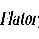 Flatory Serif