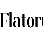 Flatory Serif