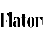 Flatory Serif