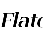 Flatory Serif