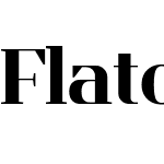 Flatory Serif