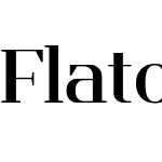 Flatory Serif