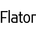 Flatory Sans