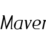 MaverickOTW03-LightItalic